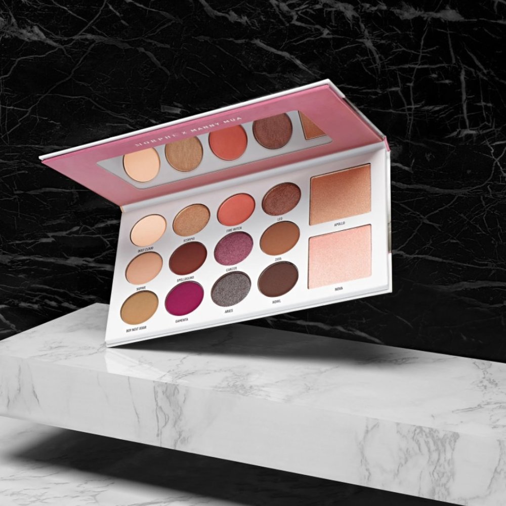 NIB $20 Morphe x Manny MUA Glam Palette